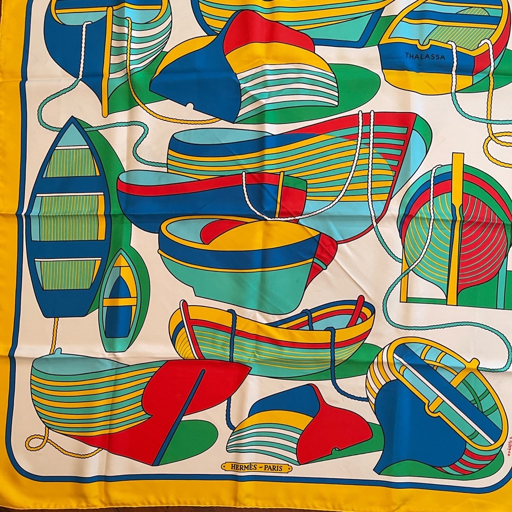 Hermes silk scarf 36x36